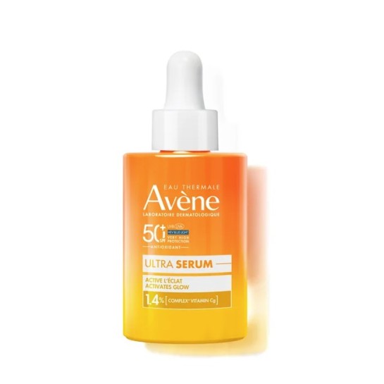 Avene sun 50+ Ultra serum cu efect de luminozitate, 30ml