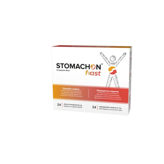Stomachon Fast, 24 plicuri, NaturPharma