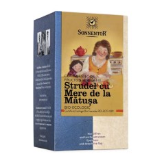 Ceai Strudel cu Mere de la Matusa 18 plic, Sonnentor