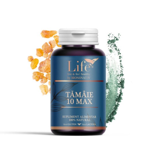 Tamaie 10 max life, 60 capsule, Life, Bionovativ