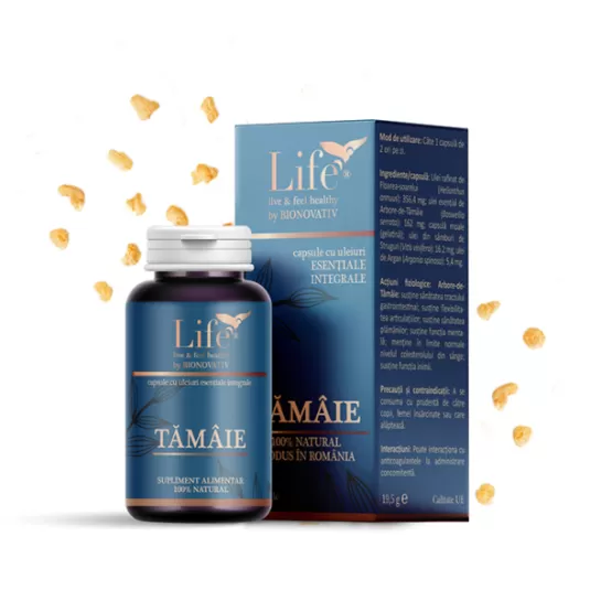 Tamaie life, 30 capsule, Life, Bionovativ