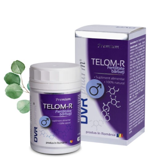 Telom-R fertilitate barbati 120 capsule, DVR Pharm