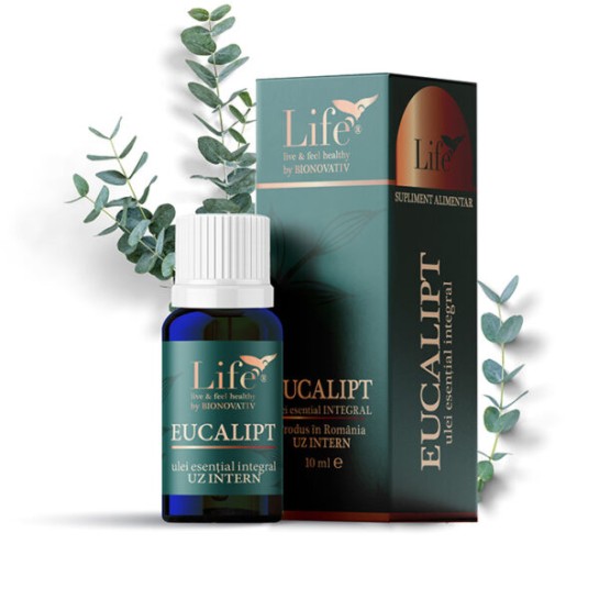 Ulei integral eucalipt 10ml, Life, Bionovativ