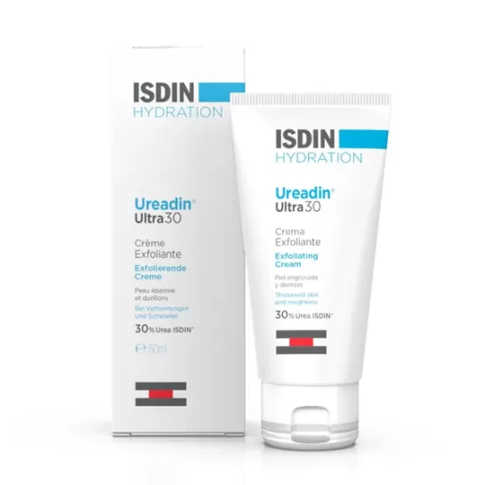 Ureadin ultra 30 crema exfolianta 50 ml, Isdin