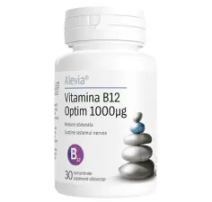 Vitamina B12 Optim 1000µg, 30 comprimate, Alevia