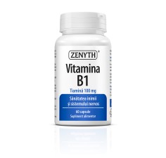 Vitamina B1 100 mg, 60 capsule, Zenyth