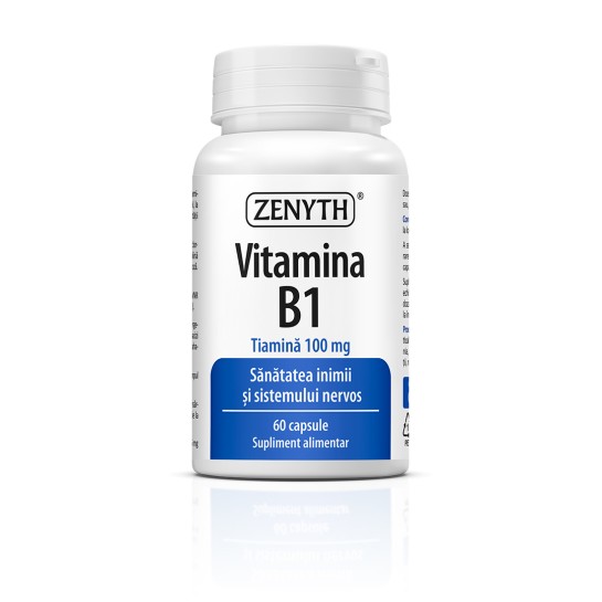 Vitamina B1 100 mg, 60 capsule, Zenyth