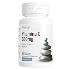 Vitamina c 180mg, 60 comprimate masticabile, Alevia