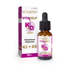 Vitamina K2+D3 Lichidă (Mk7® + Colecalciferol) – 30 ml