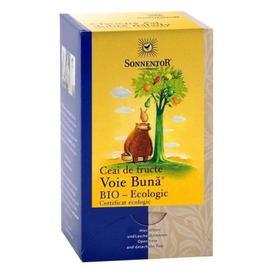 Ceai Voie Buna - Ceai Fructe 18 plic,  Sonnentor