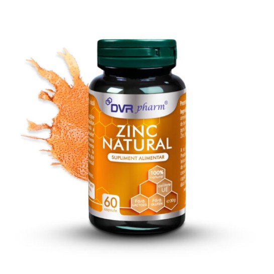 Zinc Natural, 60 capsule, DVR Pharm