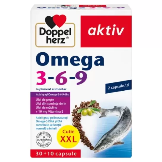 Doppelherz Aktiv Omega 3-6-9, 40 capsule