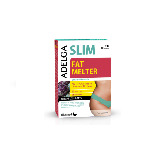 Adelgaslim fat melter, 30 capsule, Naturmil
