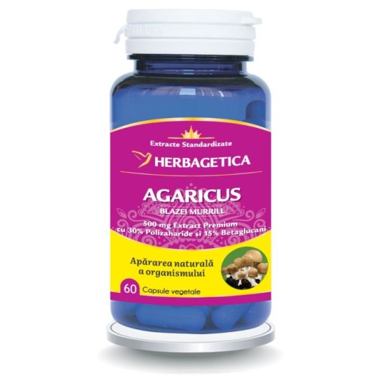 Agaricus 60 capsule, Herbagetica