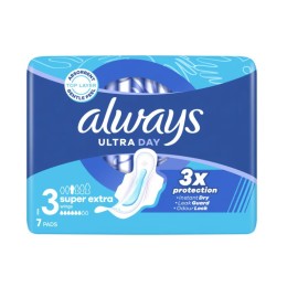 Always 3 ultra day, super extra 7 bucati, Procter & Gamble