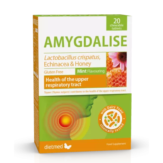 Amygdalise, 20 comprimate masticabile, Naturmil