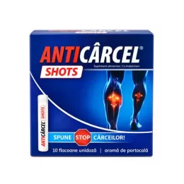Anticarcel Shots 10 flacoane x 25ml, Zdrovit
