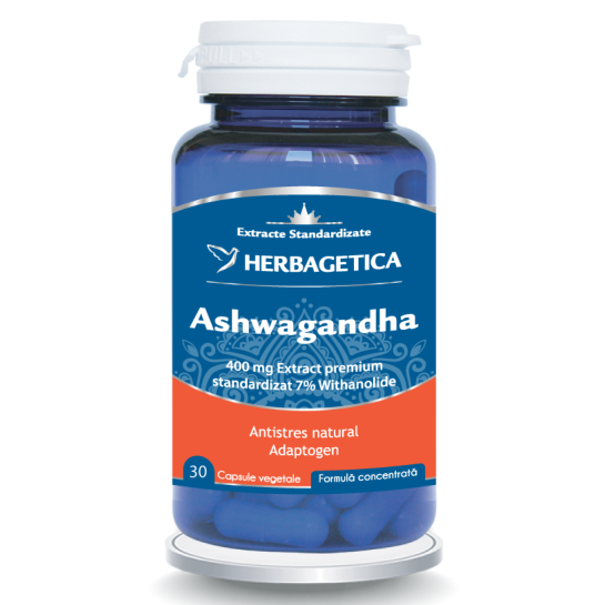 Ashwagandha 30 capsule, Herbagetica