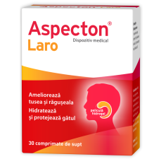 Aspecton Laro, 30 comprimate de supt, Zdrovit