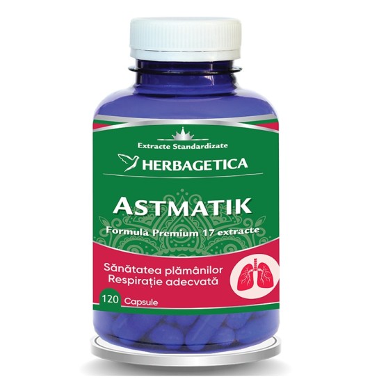 Astmatik 120 capsule, Herbagetica