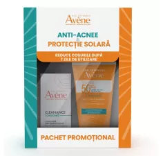 Avene Cleanance Comedomed 30ml + Cleanance spf50+ triabsorb 50ml Pachet Promotional