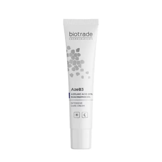 Crema cu acid azelaic si nicinamida, AzeB3, 30ml, Biotrade