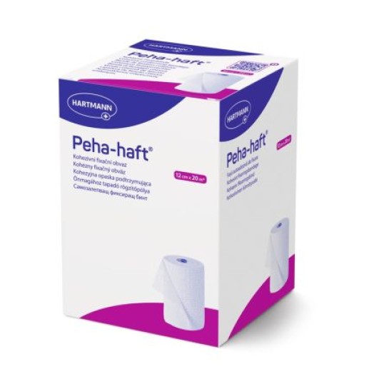 Peha-Haft, Bandaj elastic de fixare, 12 cm x 20 m, Hartmann 