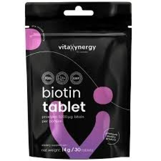 Biotina 800mcg, 30 tablete, Vitaxynergy
