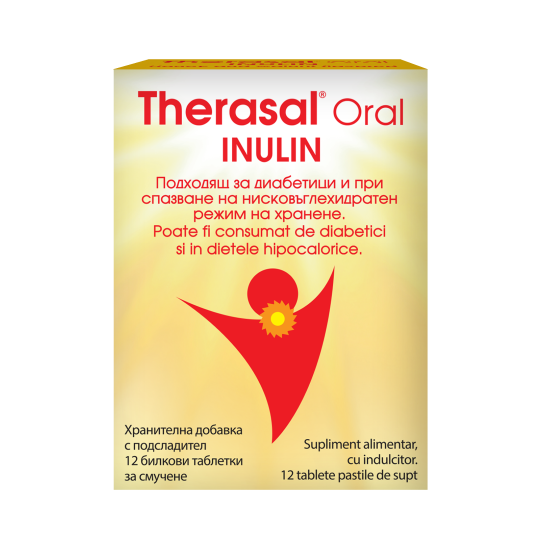 Therasal Oral Inulin 12 comprimate de supt, Vedra