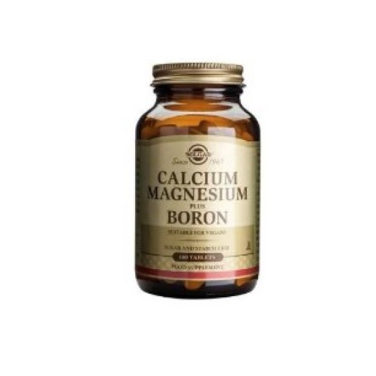 Calciu cu magneziu si boron, 100 tablete, Solgar
