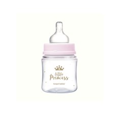 Canpol Babies, Biberon anticolici gat larg roz, 120 ml (35/233)