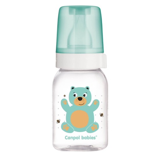 Canpol Biberon 3+ luni,120 ml, (11/851) diferite culori