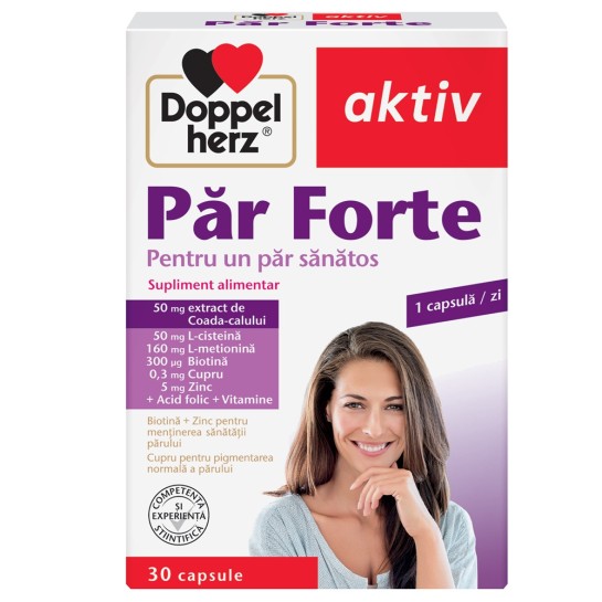 Doppelherz Aktiv Păr Forte, 30 capsule