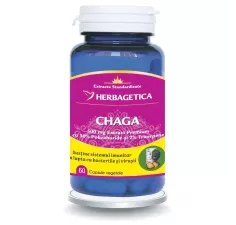 Chaga 60 capsule, Herbagetica