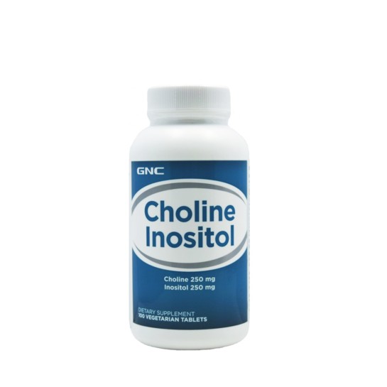 Choline Inositol 250mg, 100 tablete,  GNC