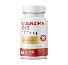 Coenzima q10 100mg 30 capsule vegetale, Nutrific