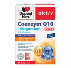 Doppelherz Aktiv Coenzima Q10 EXTRA + Magneziu, 30 capsule