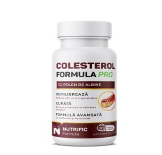 Colesterol formula pro 30 capsule vegetale, Nutrific