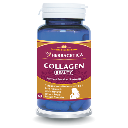 Collagen Beauty 60 capsule, Herbagetica
