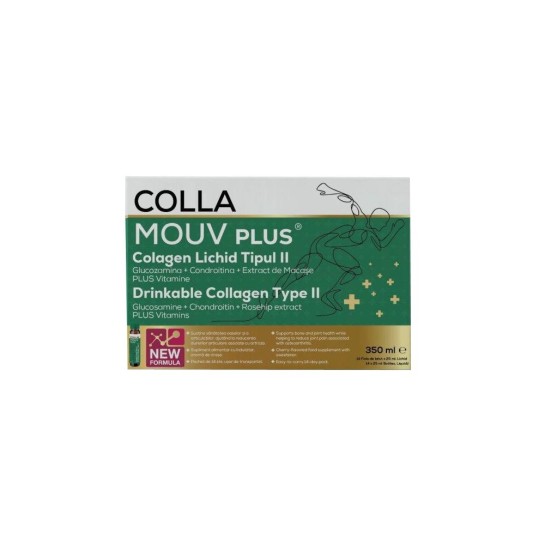 Collamouv Plus, Colagen lichid tip II, 14 fiole x 25 ml, Deutsche Heilmittel GmbH