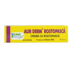 Aur derm crema rostopasca si rasina, 50ml, Laur Med