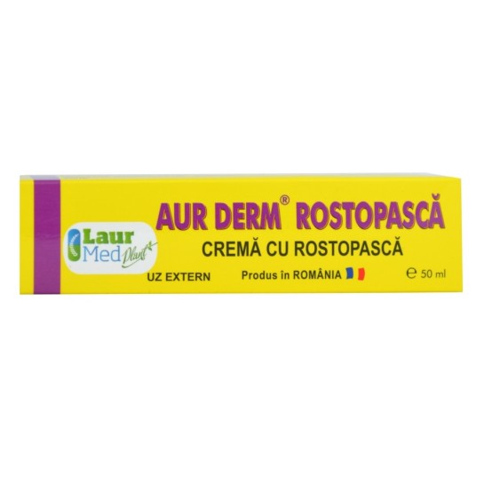 Aur derm crema rostopasca si rasina, 50ml, Laur Med