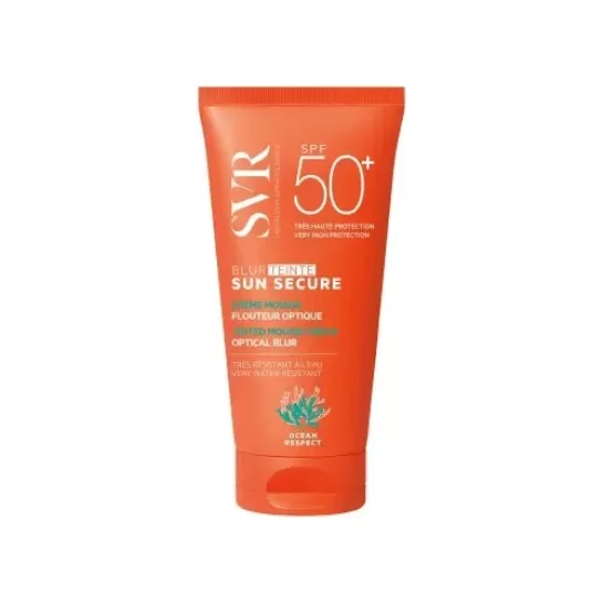 SVR Sun Secure blur Nuanta Beige Rose, crema spuma SPF50+, 50ML