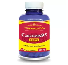 Curcumin95 Forte 120 capsule, Herbagetica