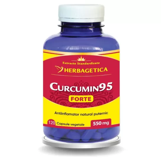 Curcumin95 Forte 120 capsule, Herbagetica