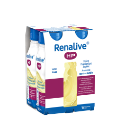 Renalive® HP - Aromă de Iaurt cu lămâie 4 x 200 ml, Fresenius Kabi