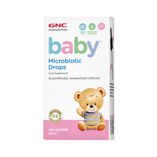 Baby Microbiotic picaturi, 30ml, GNC
