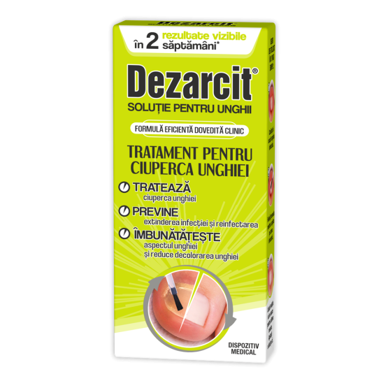 Dezarcit solutie tratament ciuperca unghiei 5 ml