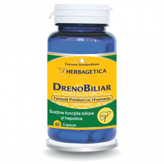 Drenobiliar 60 capsule, Herbagetica