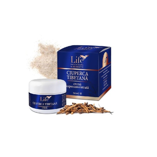 Crema ciuperca tibetana 50ml, Life, Bionovativ
